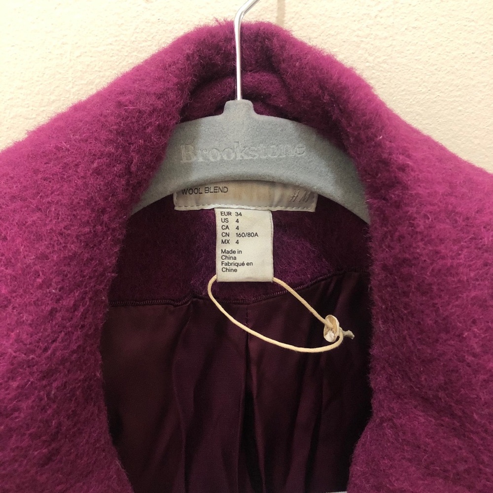 H&M Wool Blend Coat - Picture 3 of 9